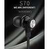 Ακουστικά CELEBRAT earphones D9 με μικρόφωνο μαύρο